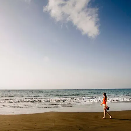 Apartman Luxury - Heated Pool & Beachfront Access Maspalomas